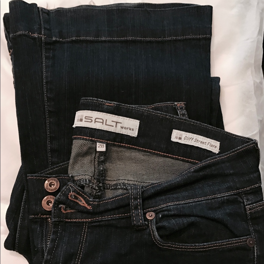 SALTworks blue flare jeans Sz 28
